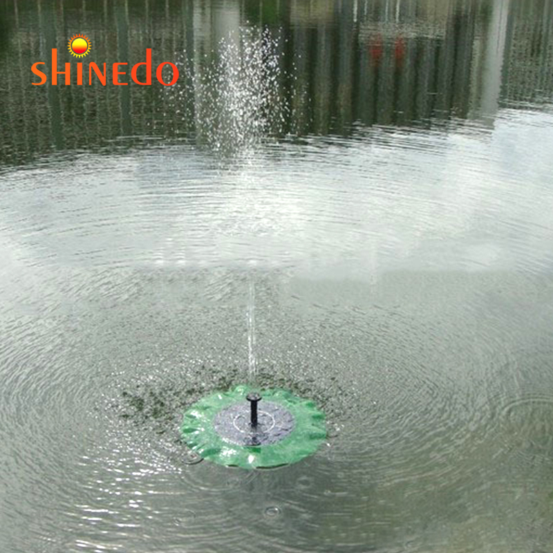 1.2W Solar Powered Upgraded Lotus Leaf Fountain Pump