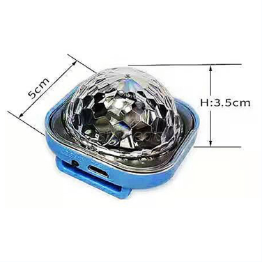 Portable LED Mini USB Star Light 5 Modes RGB Color Light