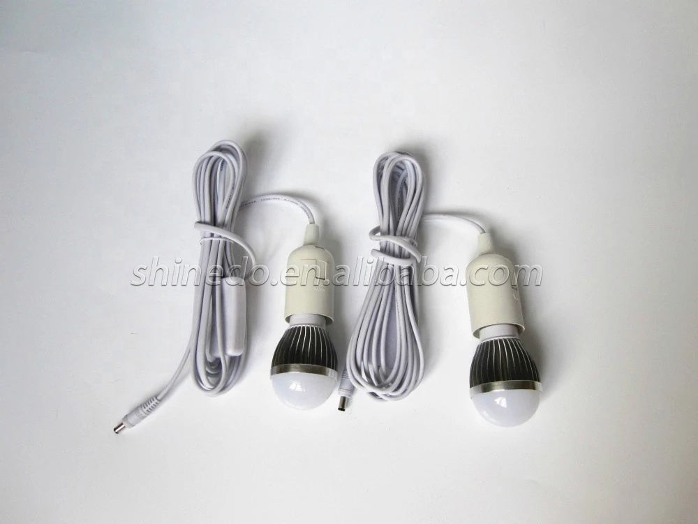 led bulb cellphone charge portable solar home lighting system