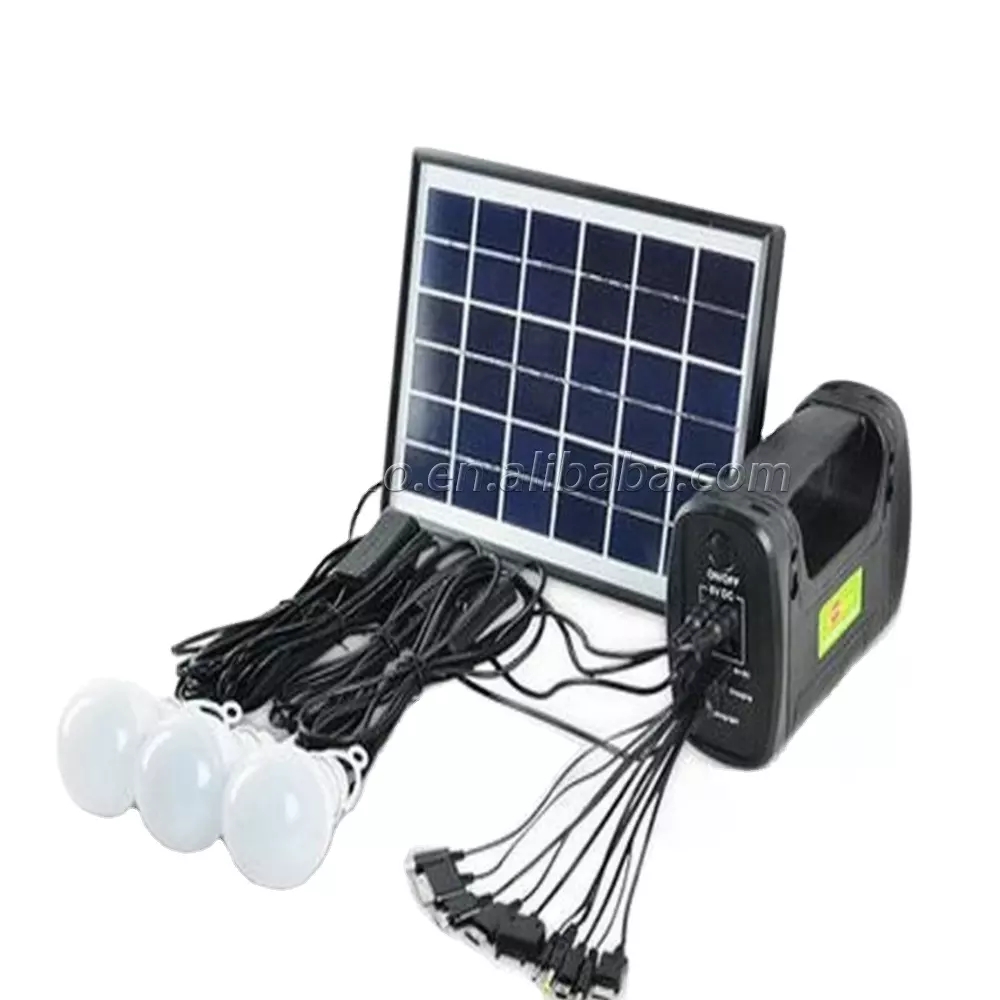 Solar Energy Home System LED bulb phone charger Solar light