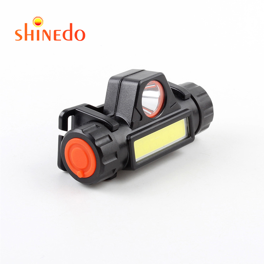 Portable USB Mining LED Headlamp Waterproof COB Head Lamp