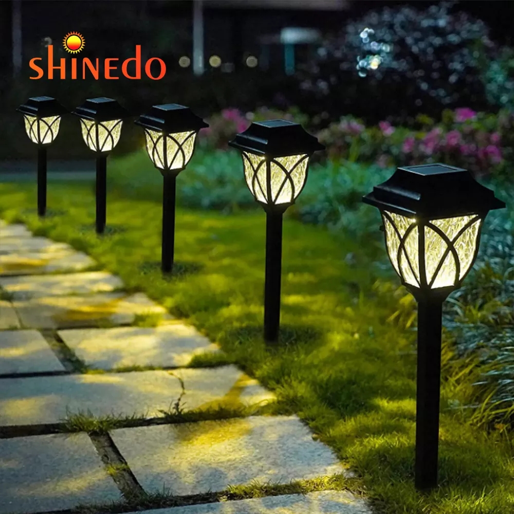 Solar Pathway Lights Outdoor Solar Garden Lights 