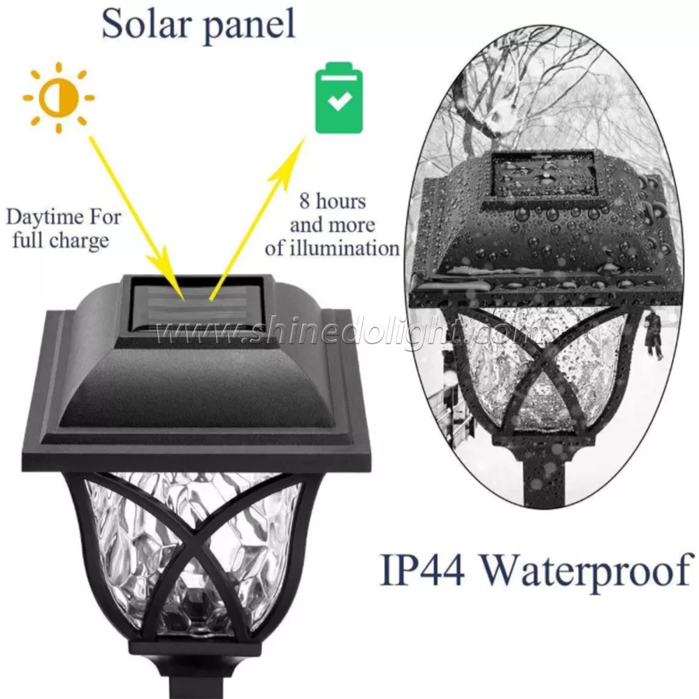 Solar Pathway Lights Outdoor Solar Garden Lights 