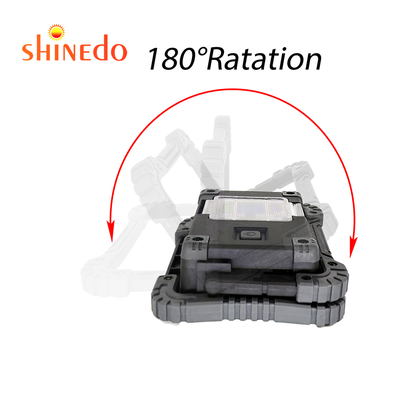 Shinedo 10W Waterproof IP44 LED Worklight for Outdoor Lighting