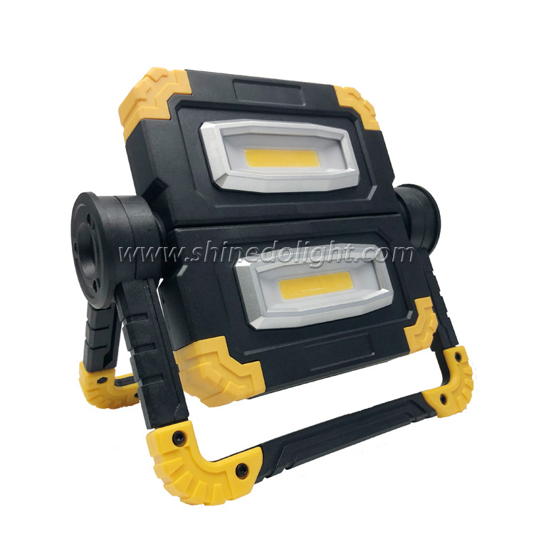 Portable LED Flood Lights Emergency Working Light with Power Bank