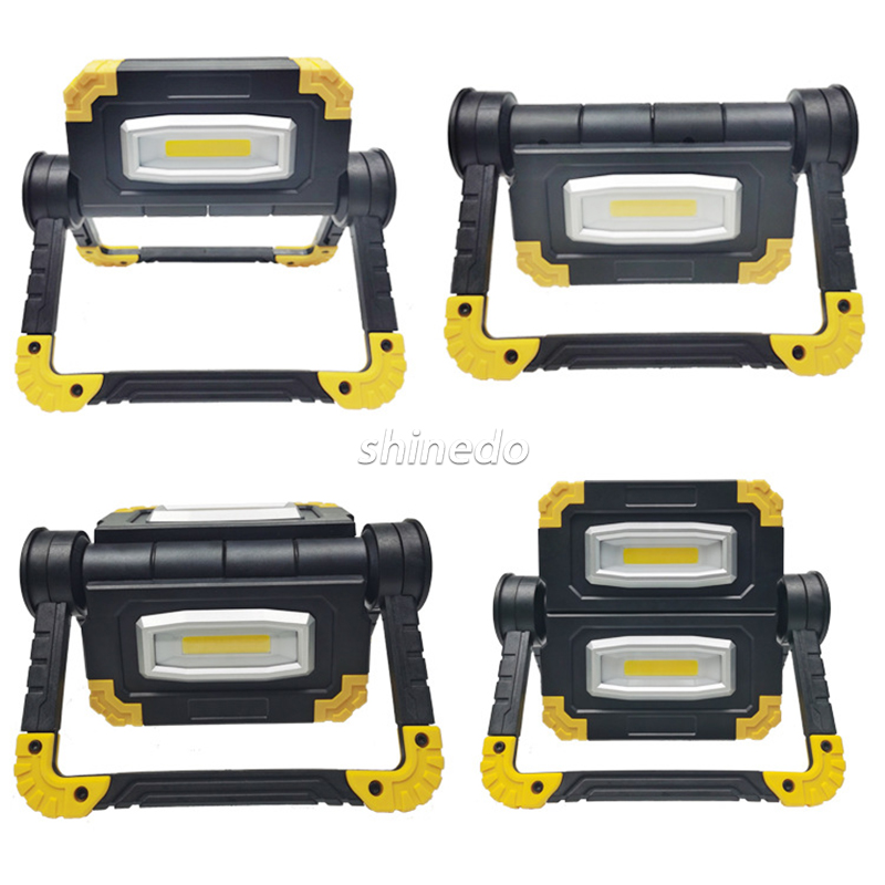 Portable LED Flood Lights Emergency Working Light with Power Bank