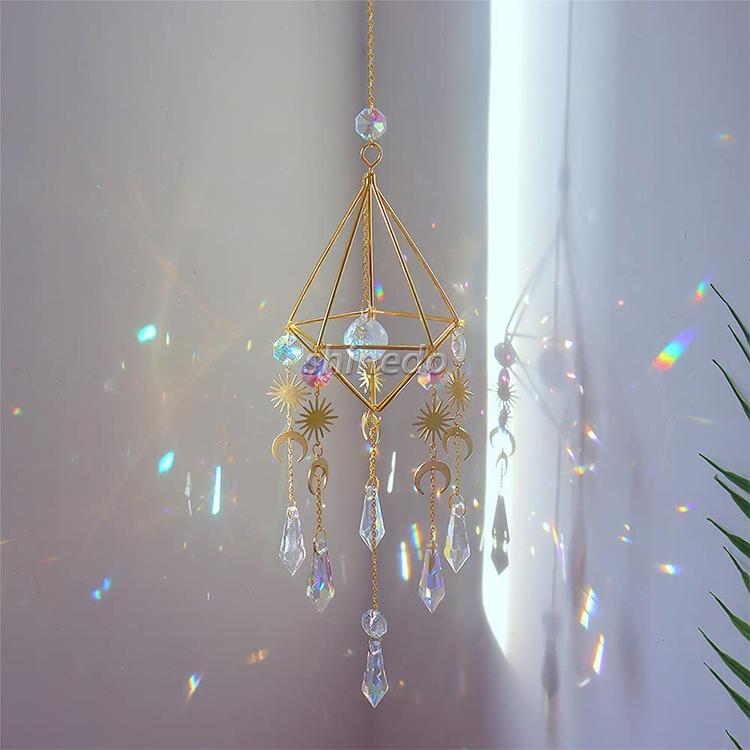 Chandelier Rainbow Maker Suncatchers Ball for Home Garden Christmas Wedding Decor Wind Chimes