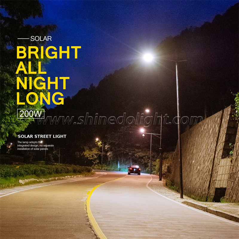 Super Bright Solar Street Light Outdoor 520 LEDs SD-SSE181