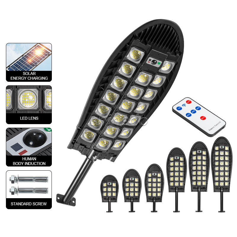 208/286/364/442/520/598 LED Highlight Solar Street Light Three Modes Induction Street Light SD-SSE189