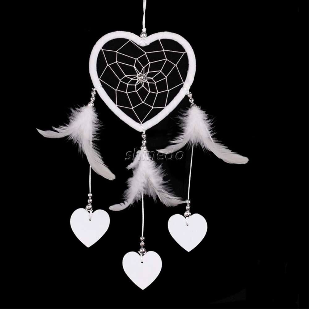 Heart-shaped Dream Catcher Wedding holiday Gift Indoor bedroom decorations