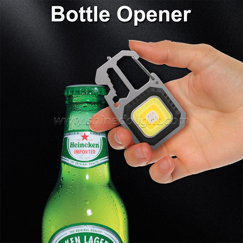 Portable Rechargeable LED Flashlight Keychain Light Torch Lantern  Work Light Camping Light Mini Led Flashlight