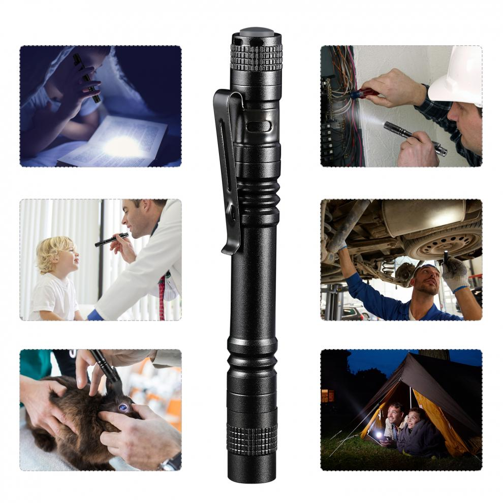 Professional 3W Mini Portable  Camping Flashlight Led Torch flash Light