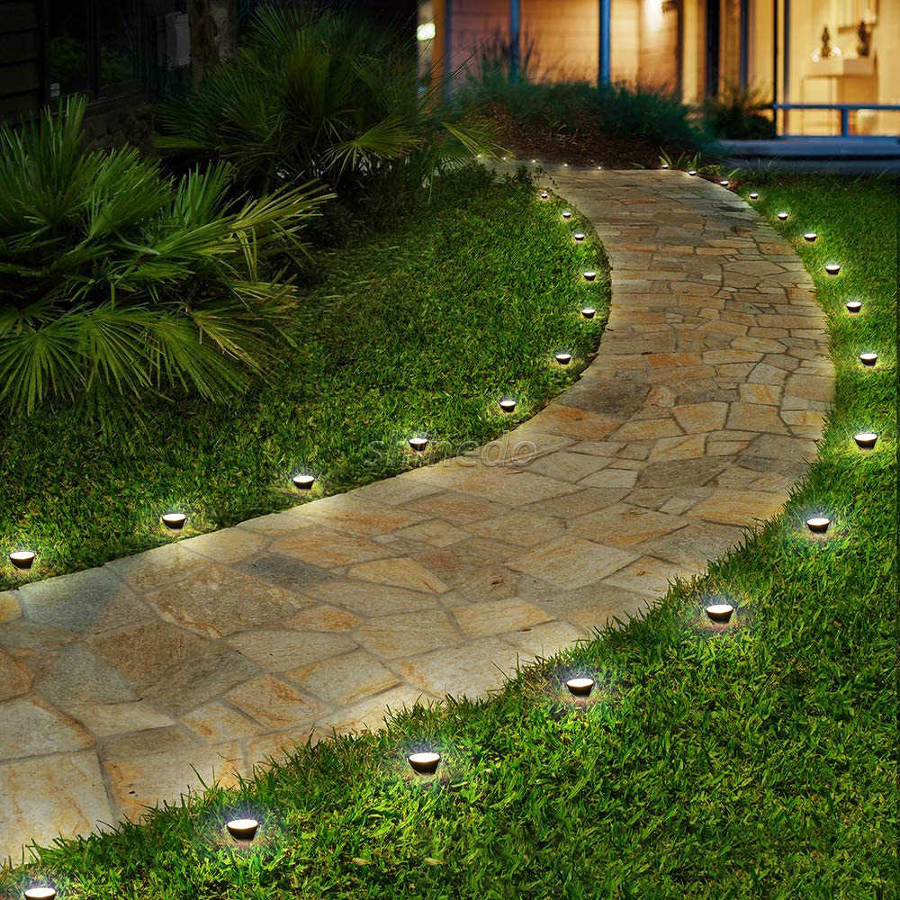 Hot sale outdoor waterproof solar garden light Sidewalk courtyard backyard lawn lighting Path way light