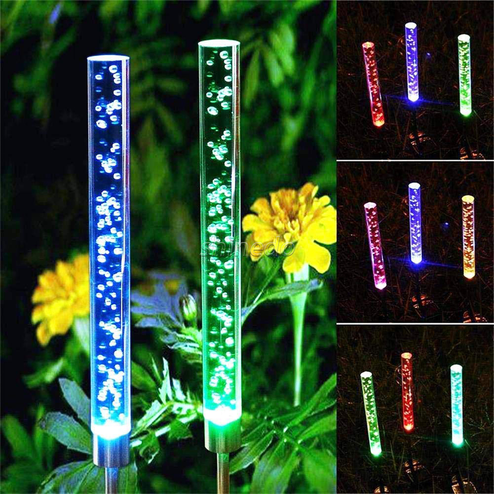 LED Solar Light Lawn Lamp Landscape Path Lights Yard Waterproof For Garden Patio Path Walkway Decor Solar Lamps