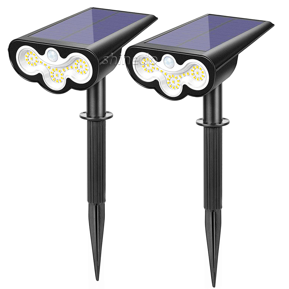 Adjustable Solar Spotlight Solar Garden Light IP65 Super Bright Landscape Wall Light Outdoor Light Solar Lamp