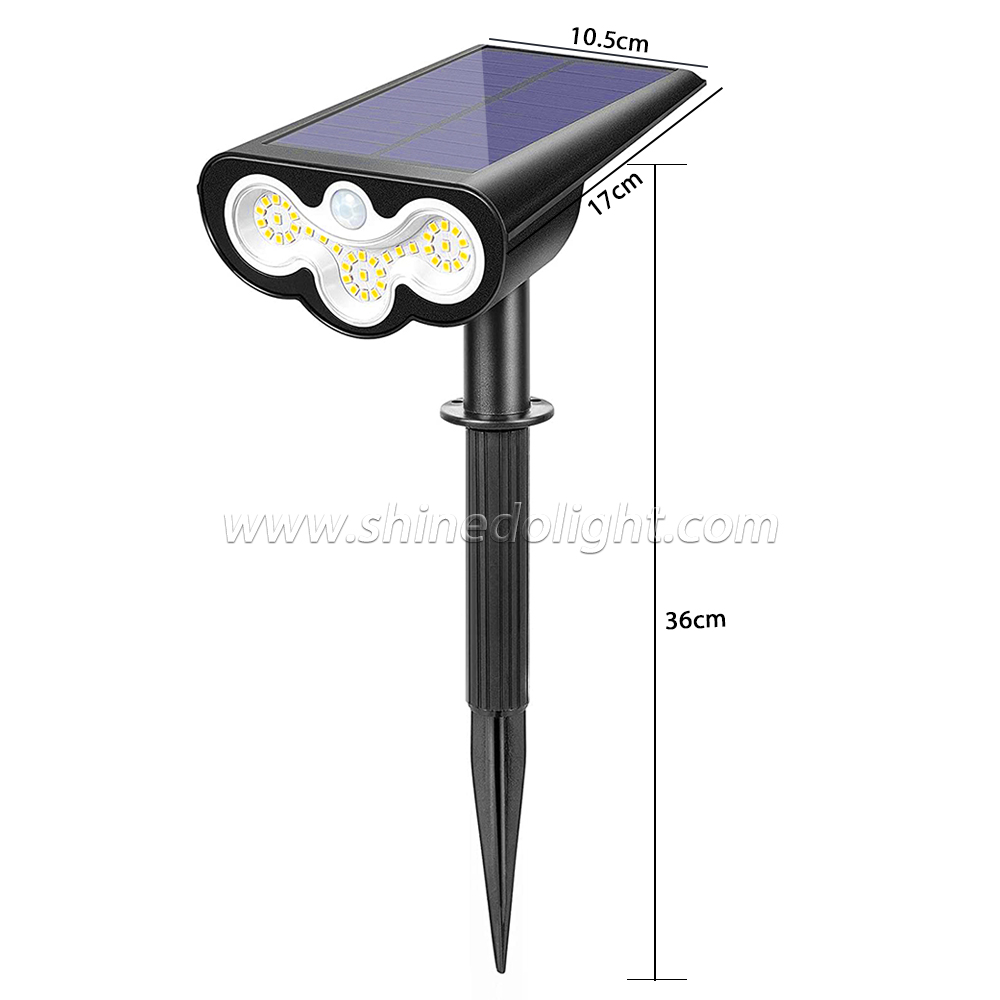 Adjustable Solar Spotlight Solar Garden Light IP65 Super Bright Landscape Wall Light Outdoor Light Solar Lamp