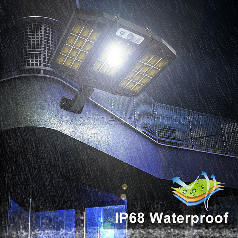 New products Solar Street Light Outdoor Wall Lamp Waterproof LED With 3 Modes Motion Sensor Lights