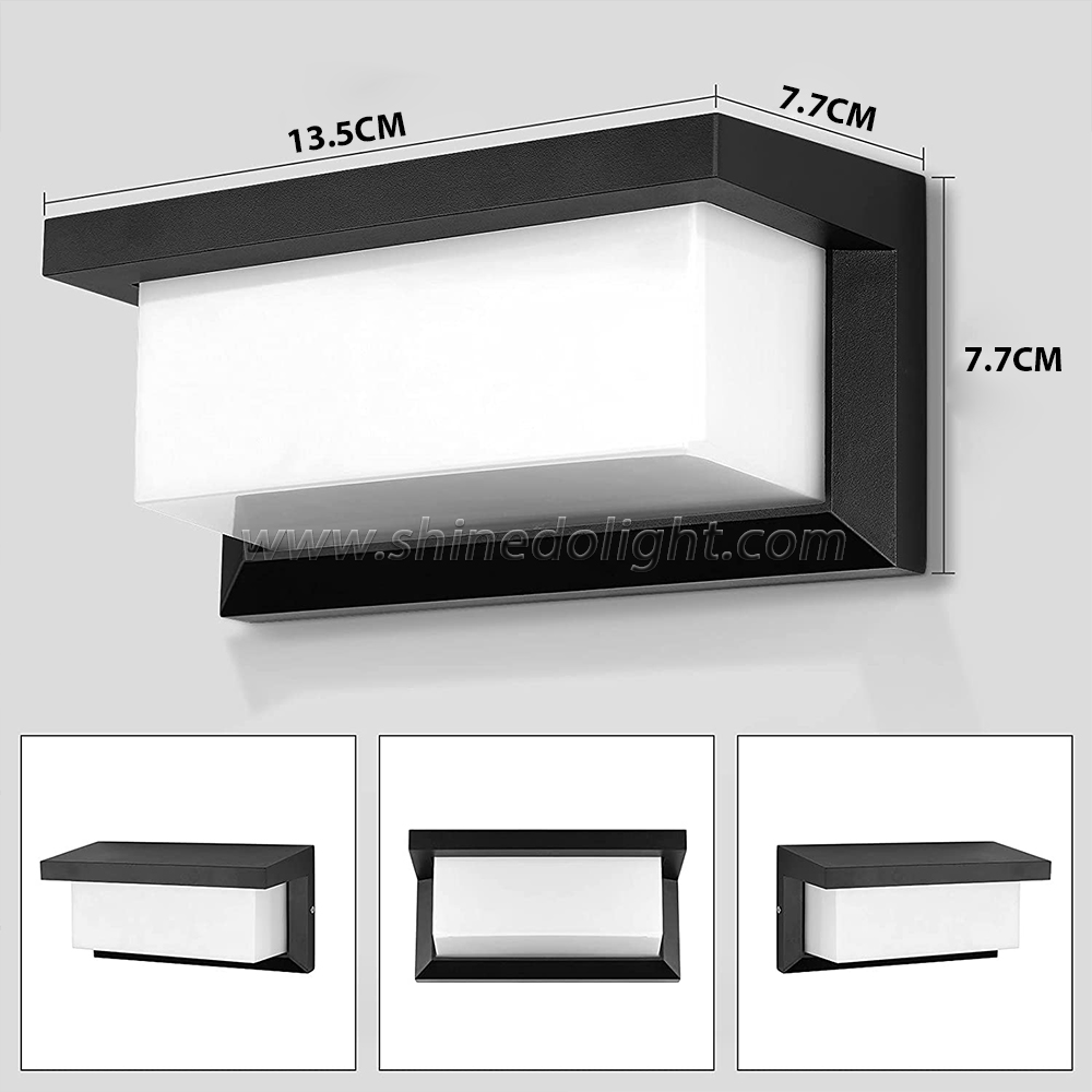 Outdoor Light with Motion Sensor LED Outdoor Wall Light Motion Sensor IP65 Waterproof Lighting