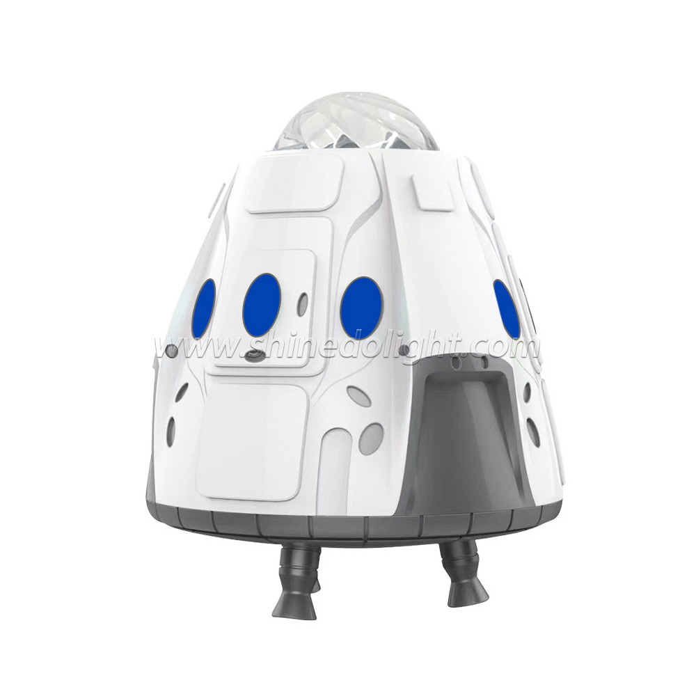 LED Space capsule Cosmic Aurora bedroom romantic atmosphere projection light lamp Bluetooth speaker Galaxy projector