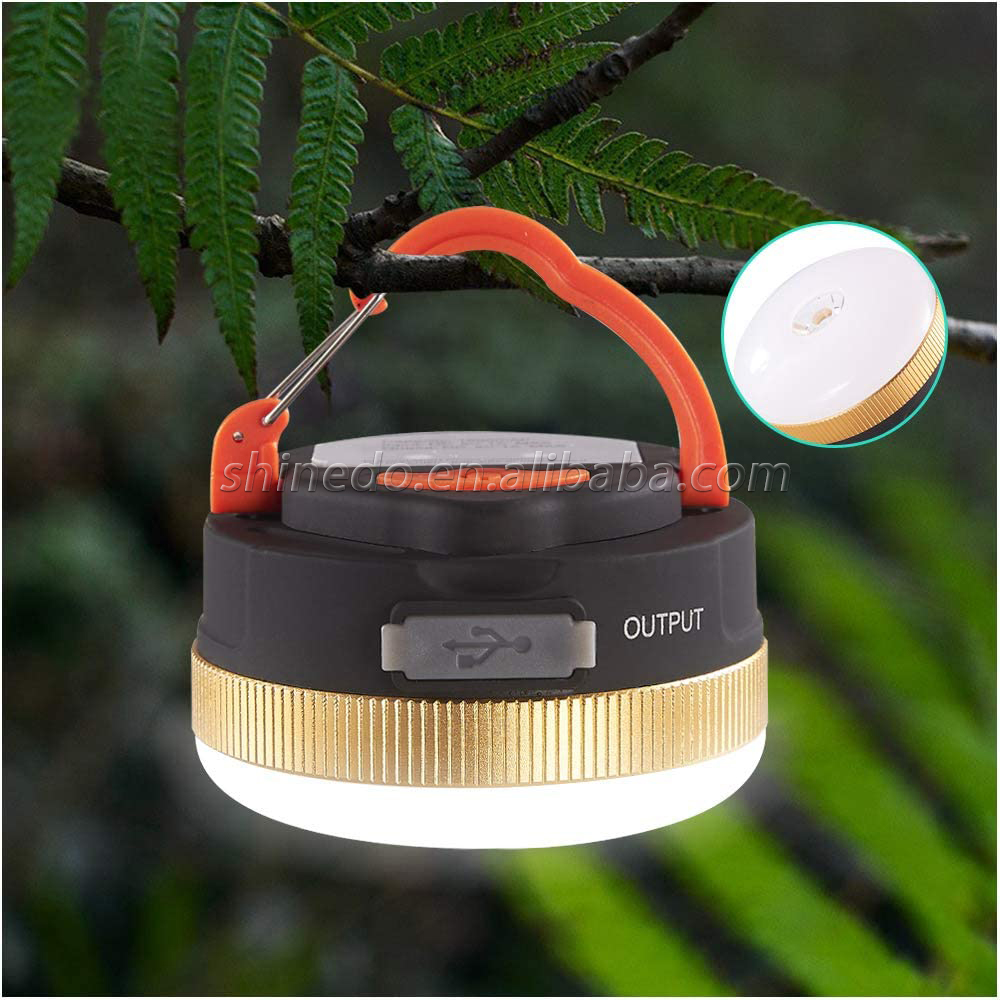 Wholesale Lantern With Magnet Waterproof Hanging Tent Light Battery/USB Camping Lamp