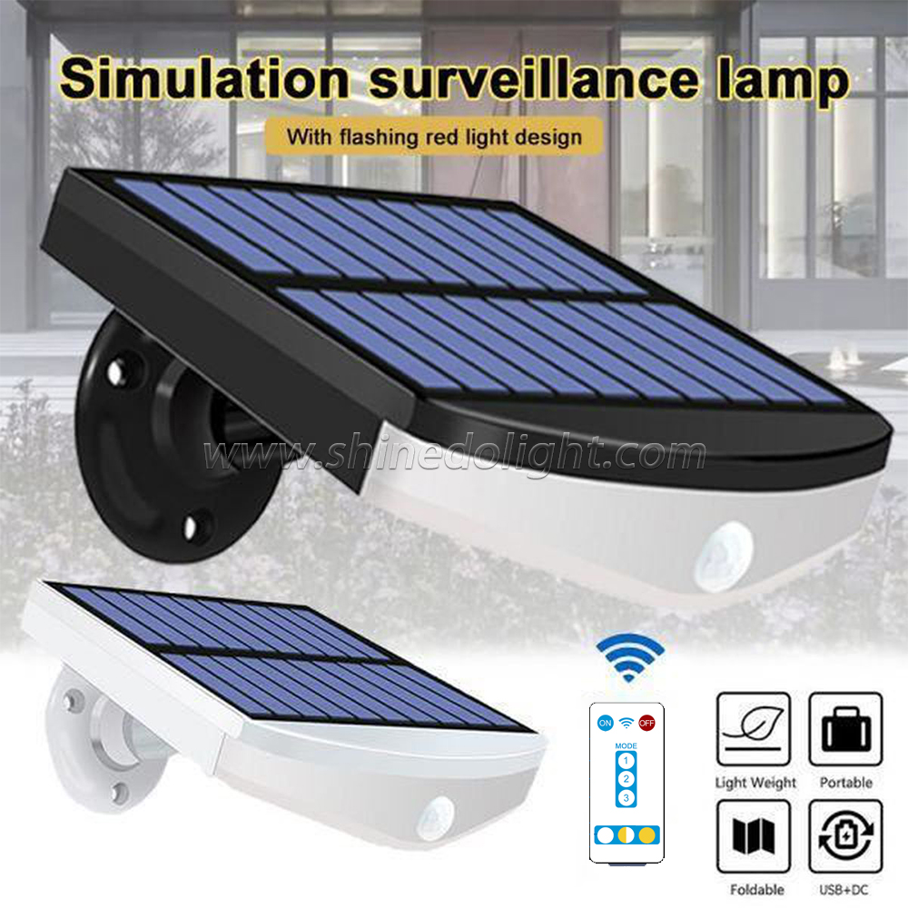 Solar Led Lamp Outdoorsolar panel Light with Motion Sensor Wall Lights IP65 waterproof Sunlight for Garden Decoration