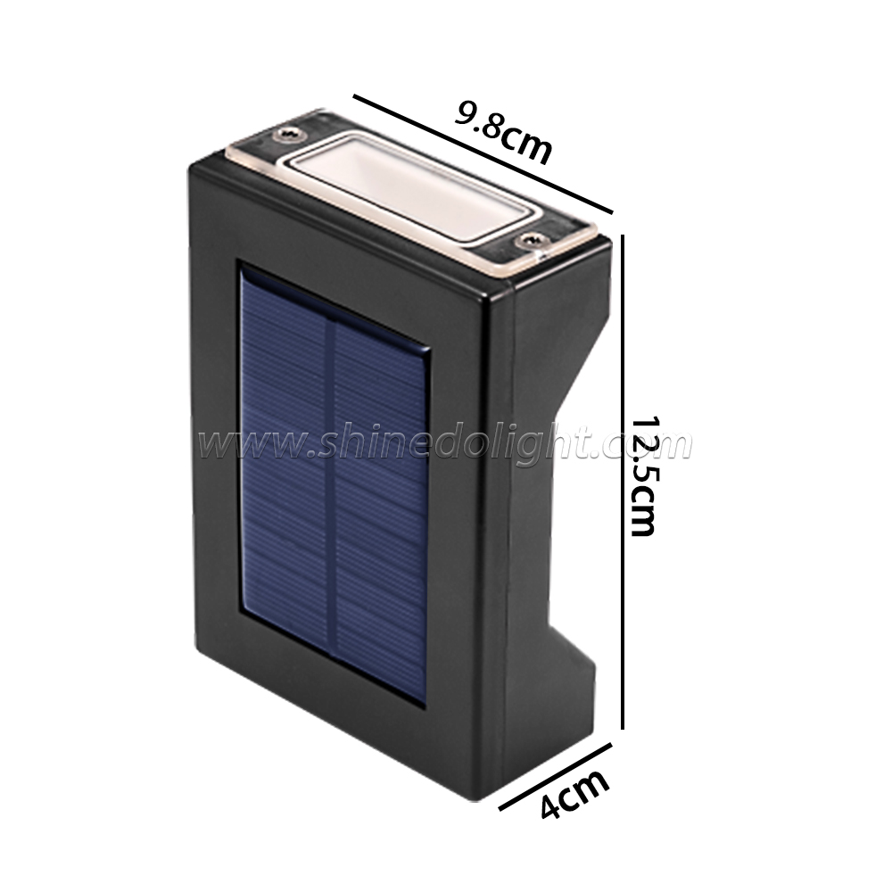 Ip65 Waterproof Solar Outdoor Lights Outside Solar Deck Light Wall light