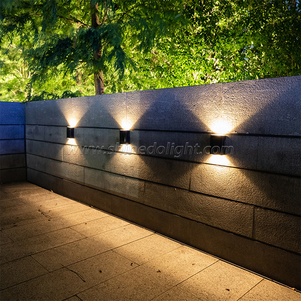 Ip65 Waterproof Solar Outdoor Lights Outside Solar Deck Light Wall light