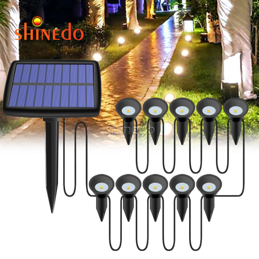 Hot sale outdoor waterproof solar garden light Sidewalk courtyard backyard lawn lighting Path way light