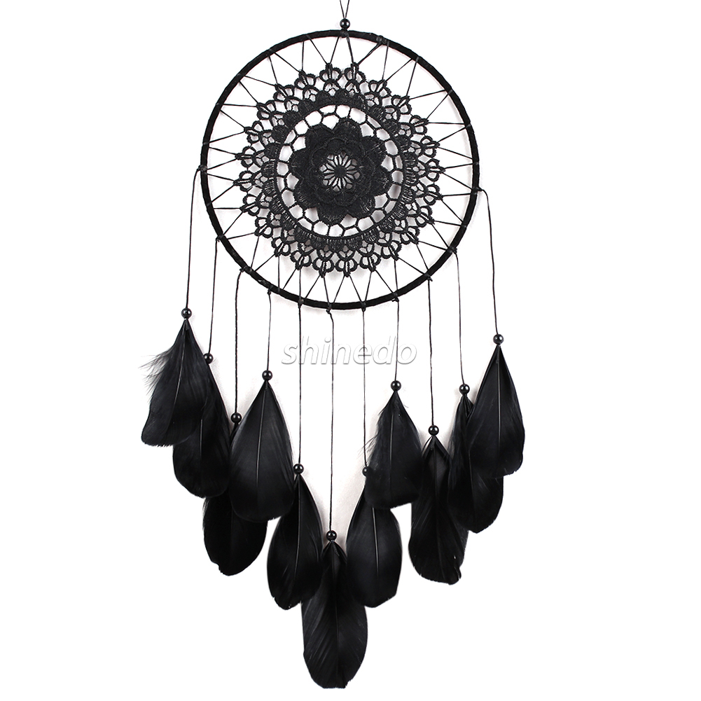 With a sense of senior five ring net feather fashion home decoration dream catcher SD-SW182