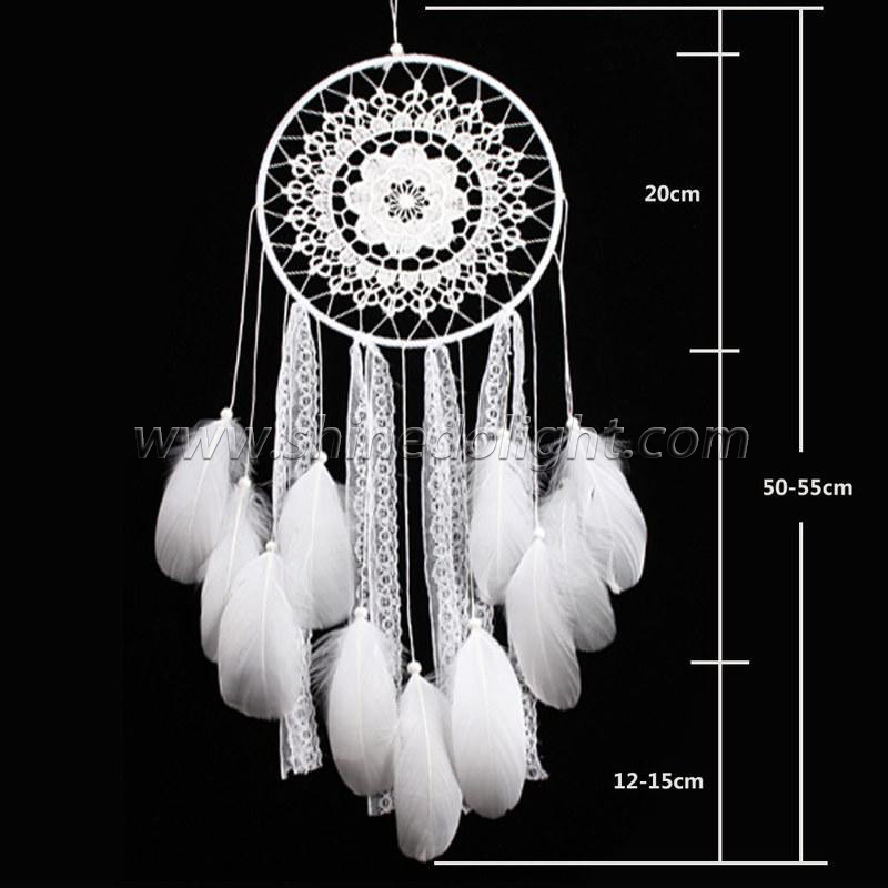 Natural Pure Cotton Feather Dream Catcher Home Decoration SD-SW184