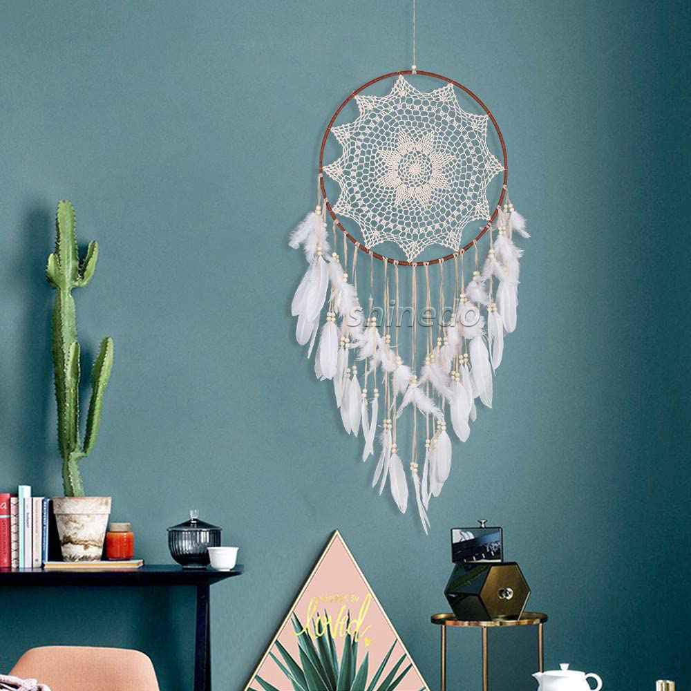 Handmade traditional lace Dream Catcher Wedding party gift home decoration SD-SW191