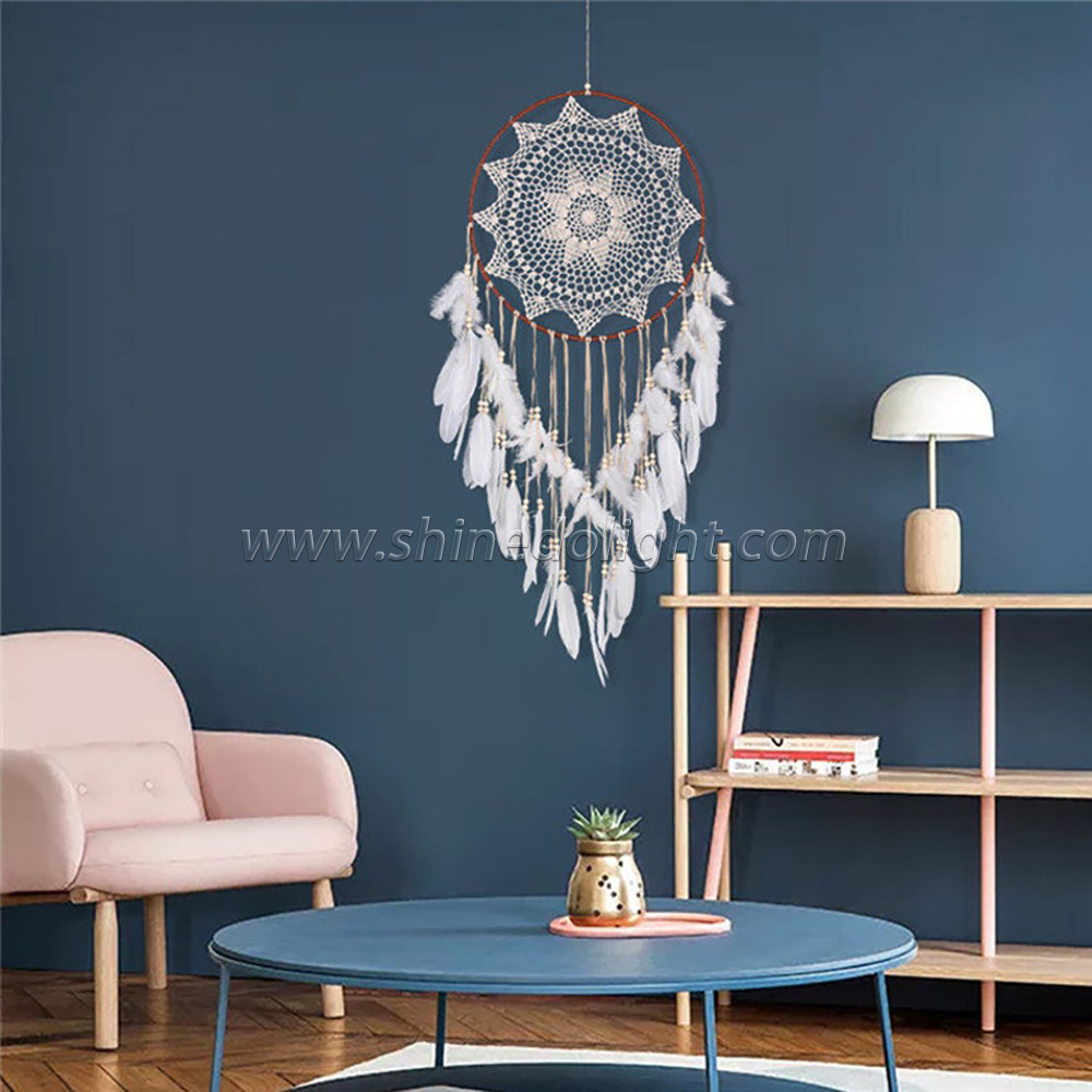 Handmade traditional lace Dream Catcher Wedding party gift home decoration SD-SW191