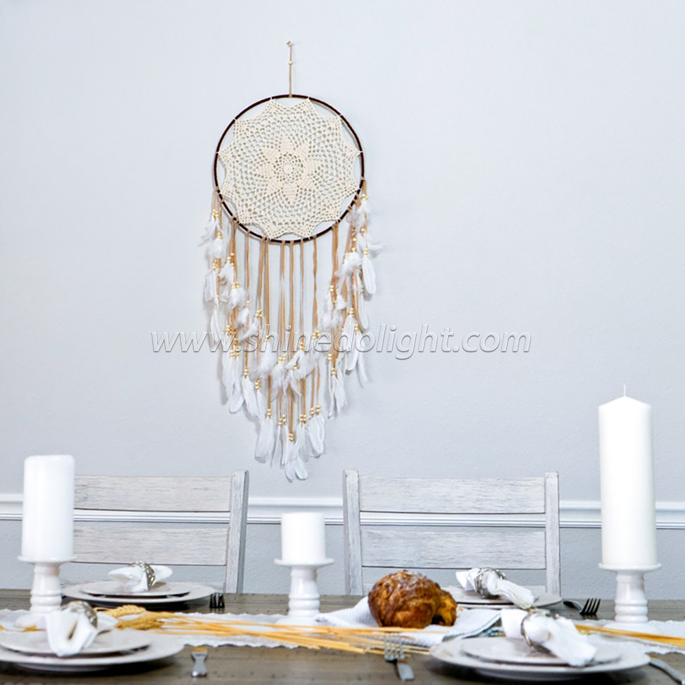 Handmade traditional lace Dream Catcher Wedding party gift home decoration SD-SW191