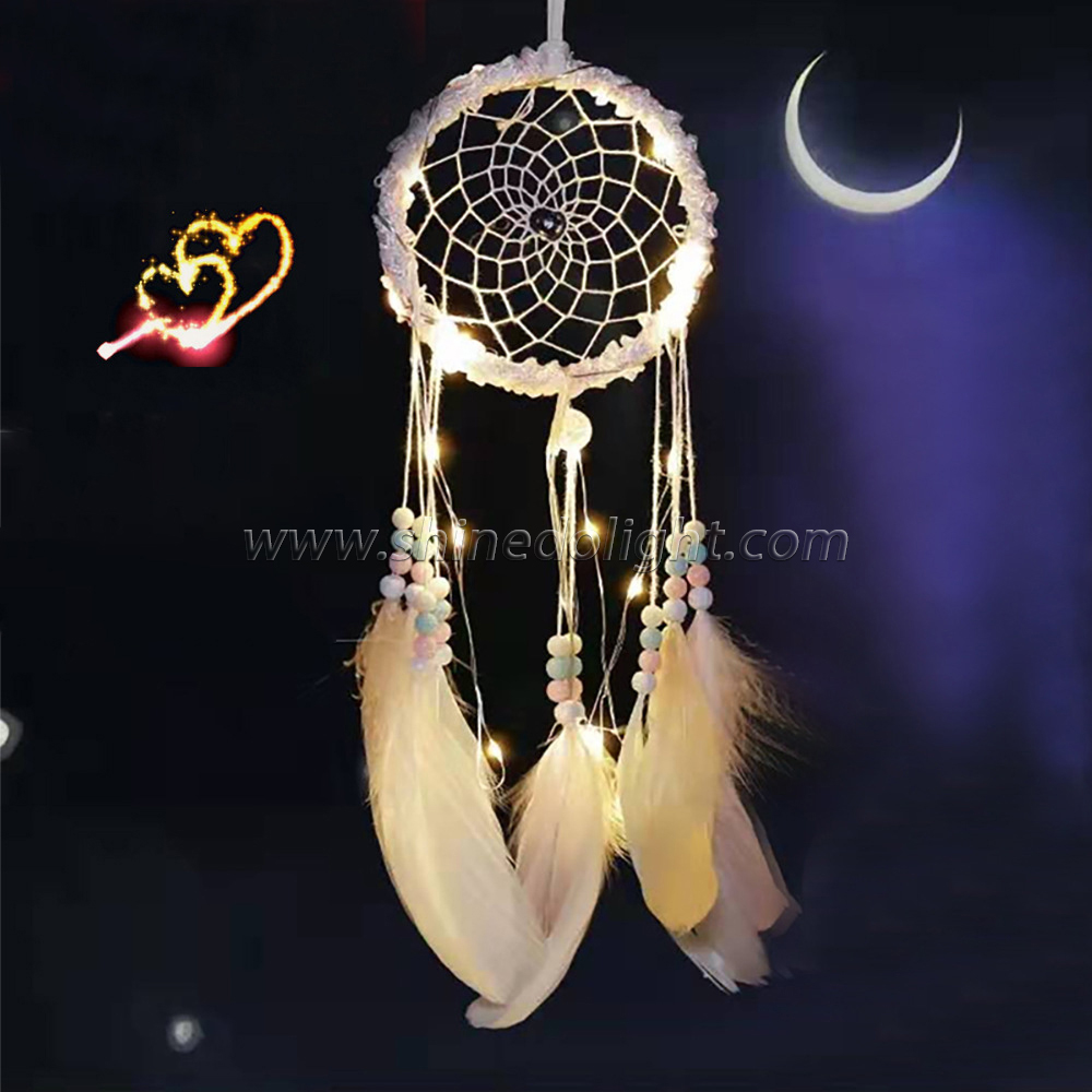 Romantic Pink Dream Catcher Girls Room decoration brings you sweet dreams SD-SW198