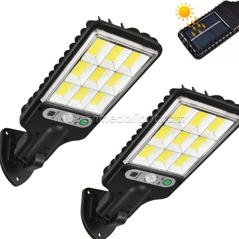 Factory Directly IP65 Sensor Outdoor Solar street Light Led Light With Remote Control SD-SSE128