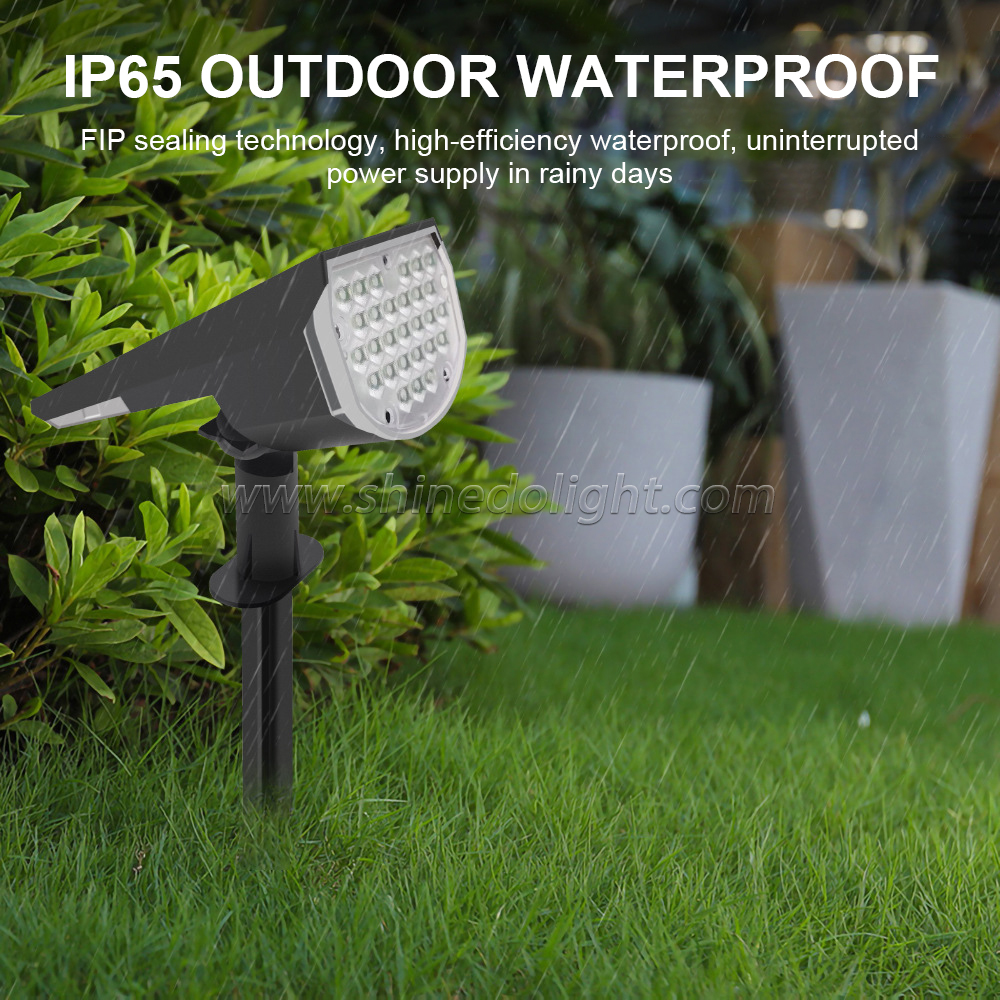 Wholesale SpotLights Outdoor IP65 Waterproof Solar Powered Wall Lights 2-in-1 Adjustable Lights SD-SL813