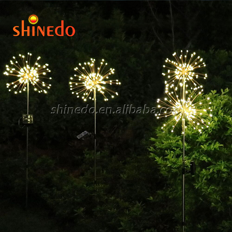 Solar Garden Lawn Landscape Holiday Christmas Lights Solar Firework Light SD-SL181