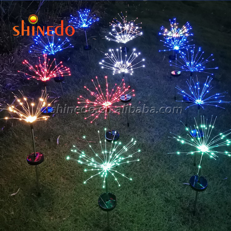 Solar Garden Lawn Landscape Holiday Christmas Lights Solar Firework Light SD-SL181