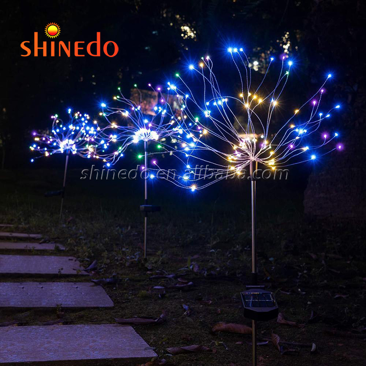 Solar Garden Lawn Landscape Holiday Christmas Lights Solar Firework Light SD-SL181