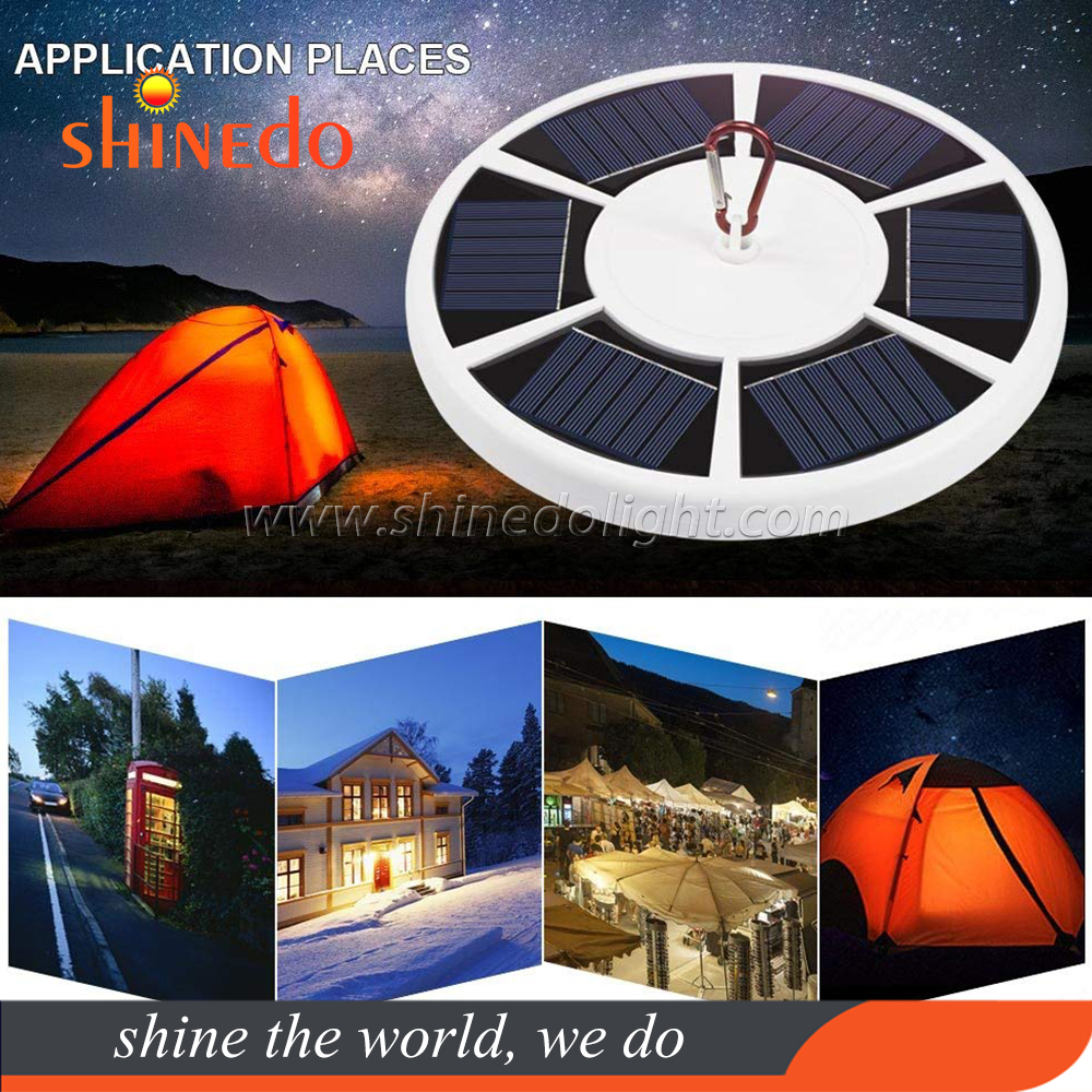 Solar Powered Flag Pole Lamp Camping Light Flagpole Top Bright Night Light Outdoor Waterproof 26 led 48 led Solar Flagpole Light SD-SL079