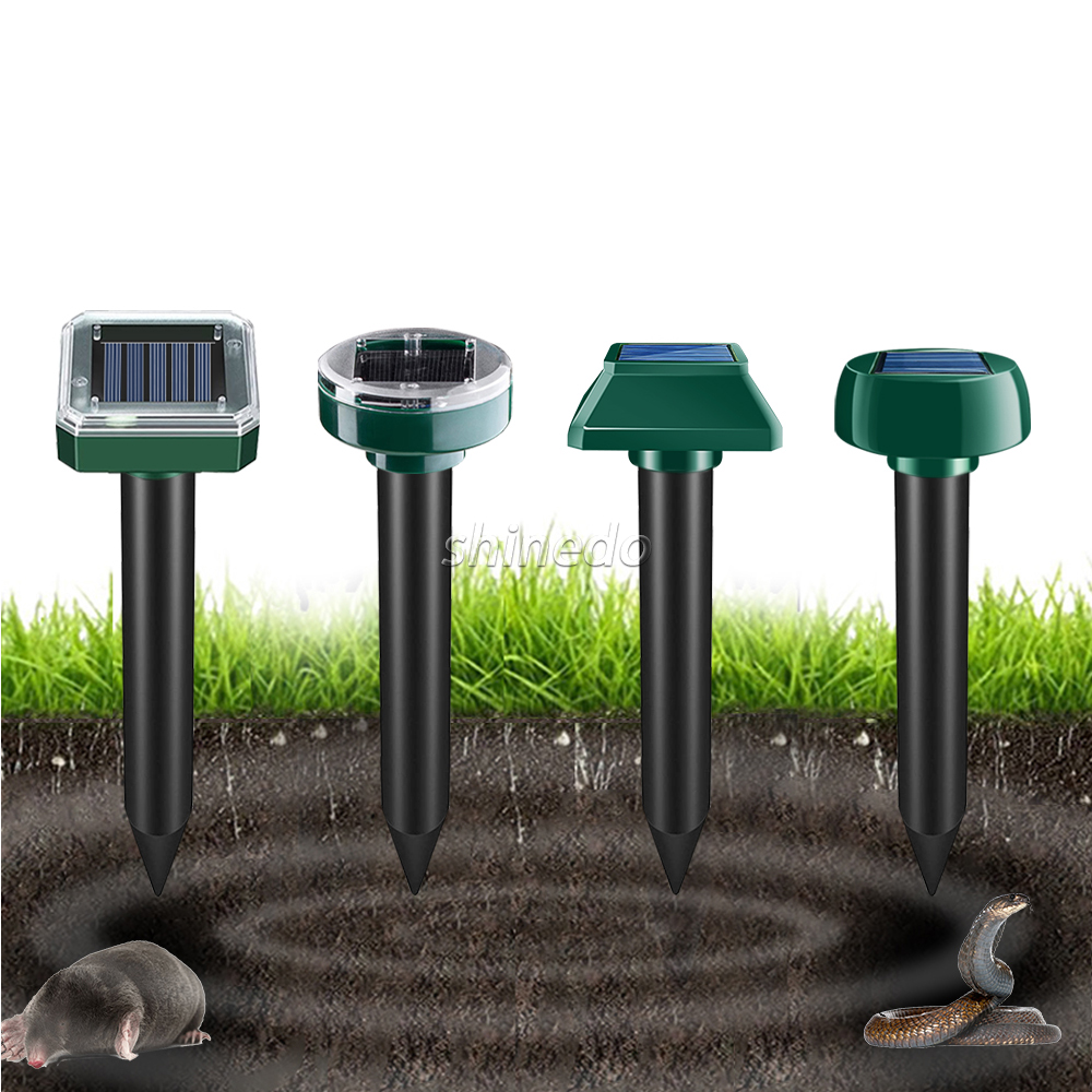 EPA Approve Newest Garden Gopher Snake Repellent Sonic Solar Powered Mole Repeller with Ultrasonic Wave SD-SL080A