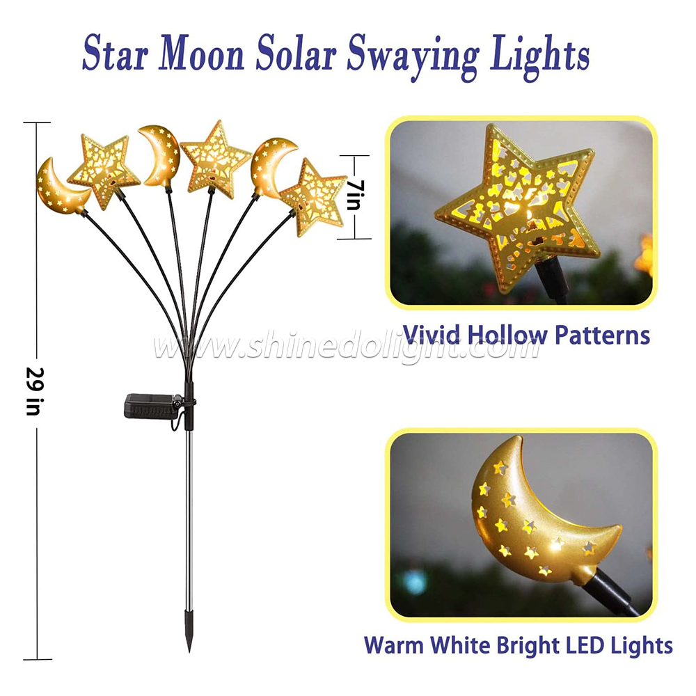 Solar LED Light Garden Decoration Landscape Lights Garden Lamp Courtyard Garden Decor Firefly Light SD-SL961