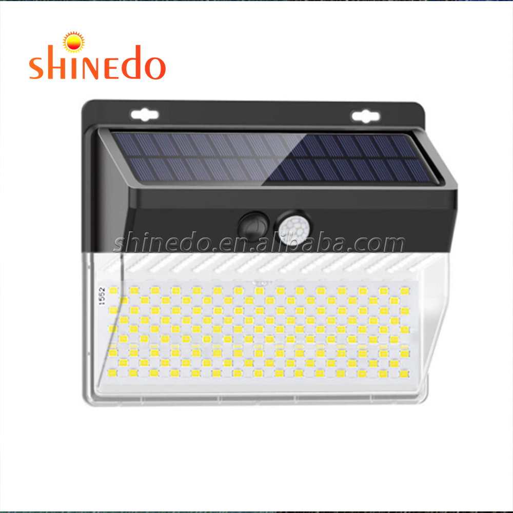 262 LED Solar Motion Sensor Lights Outdoor Super Bright 270 degrees High Illumination for Garden Yard Carbarn SD-SSE53