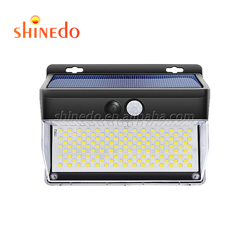 262 LED Solar Motion Sensor Lights Outdoor Super Bright 270 degrees High Illumination for Garden Yard Carbarn SD-SSE53