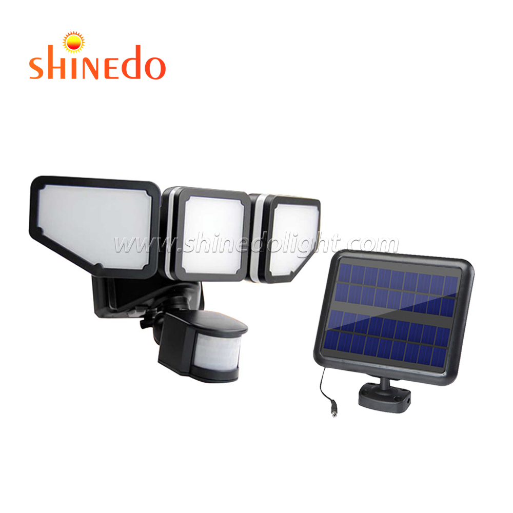 200 LED Solar Garden Light Outdoor Waterproof Solar Powered Lamp PIR Motion Sensor Street Light for Garden Decoration 3 Modes SD-SSE42