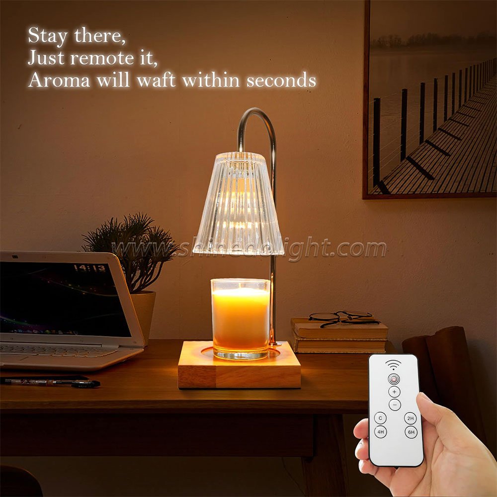 Candle Warmer Electric Lamp Lantern Candle Melting Waxing Burner Aromatherapy Lamp Table Lamp