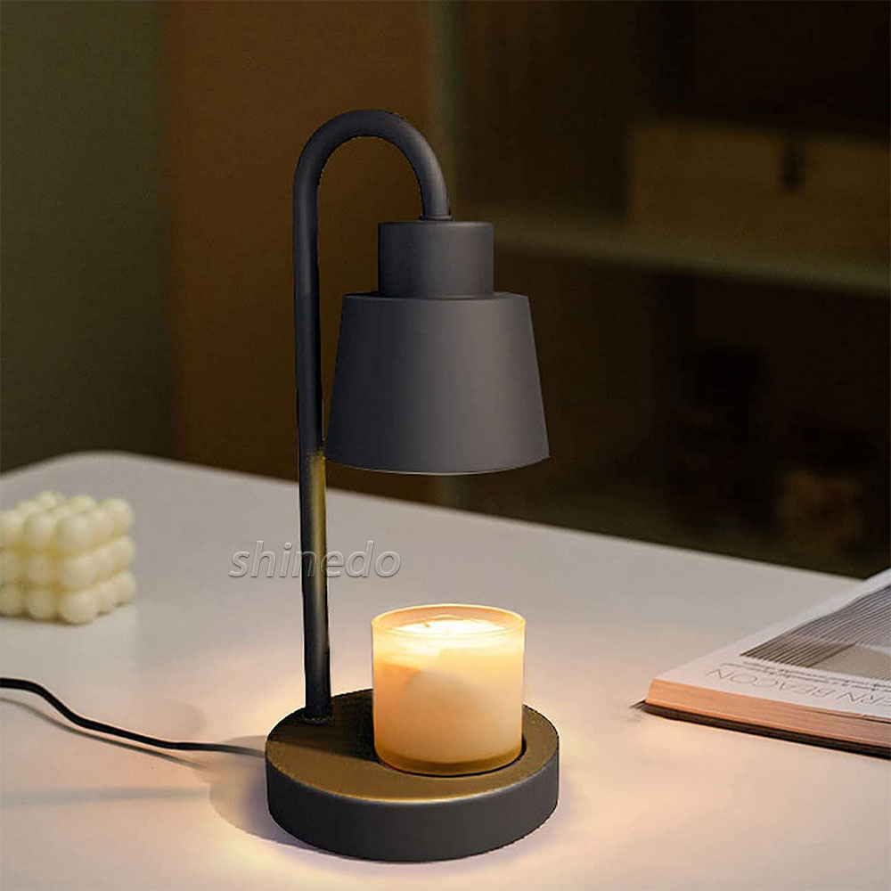 Electric Candle Table Lamp Retro Candle Heating Lamp Safe Candle Melt Warmer Light SD-SL1116