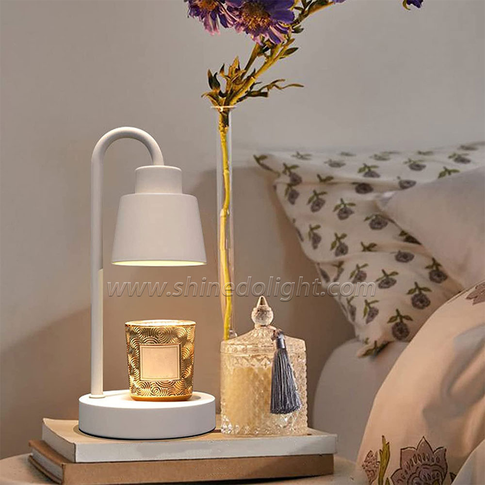 Electric Candle Table Lamp Retro Candle Heating Lamp Safe Candle Melt Warmer Light SD-SL1116