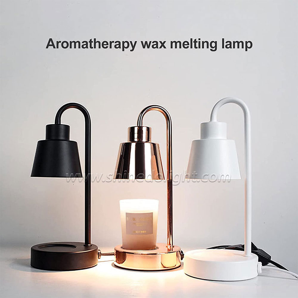 Electric Candle Table Lamp Retro Candle Heating Lamp Safe Candle Melt Warmer Light SD-SL1116