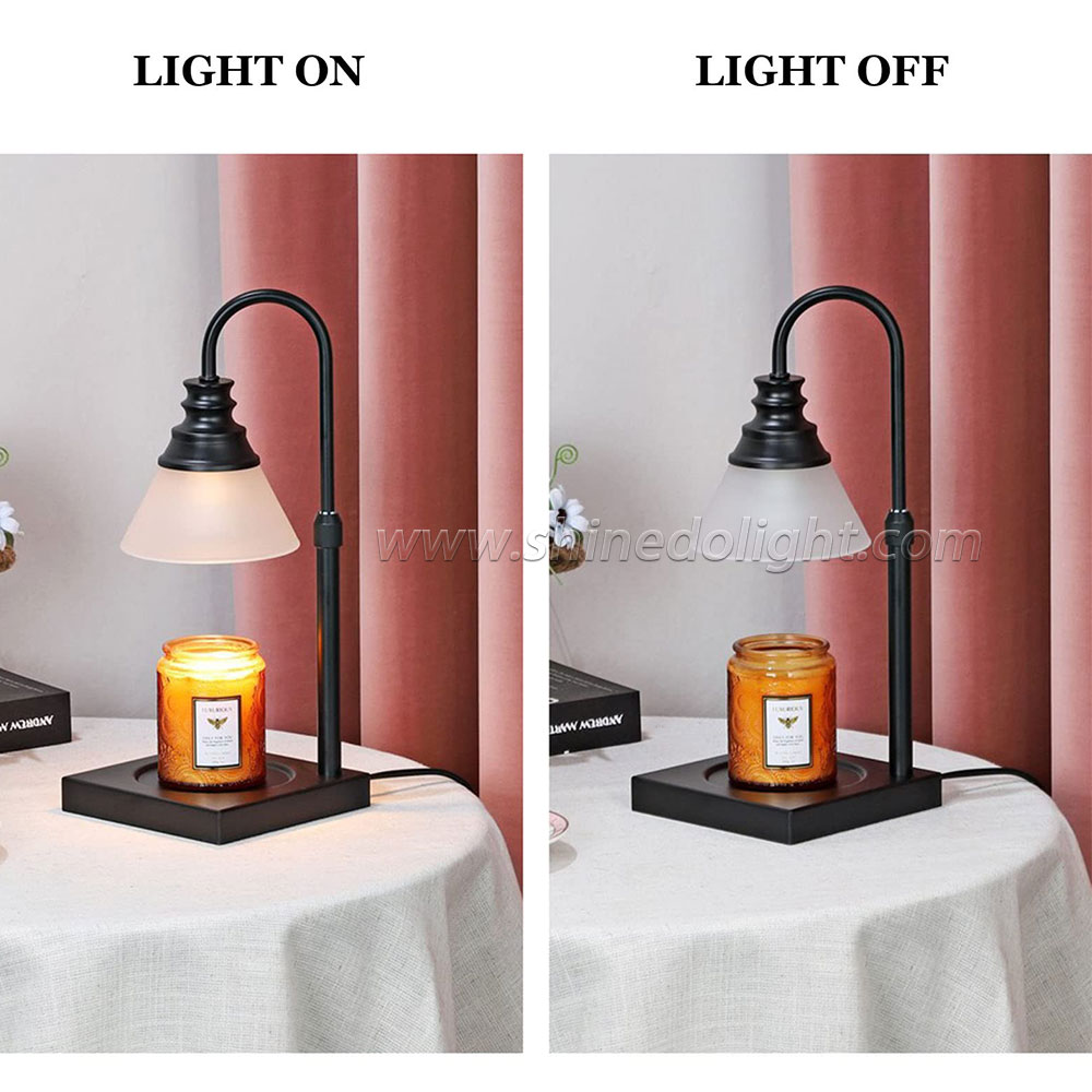 Retro Candle Melt Warmer Light Dimming Switch Melting Wax Night Light SD-SL1108